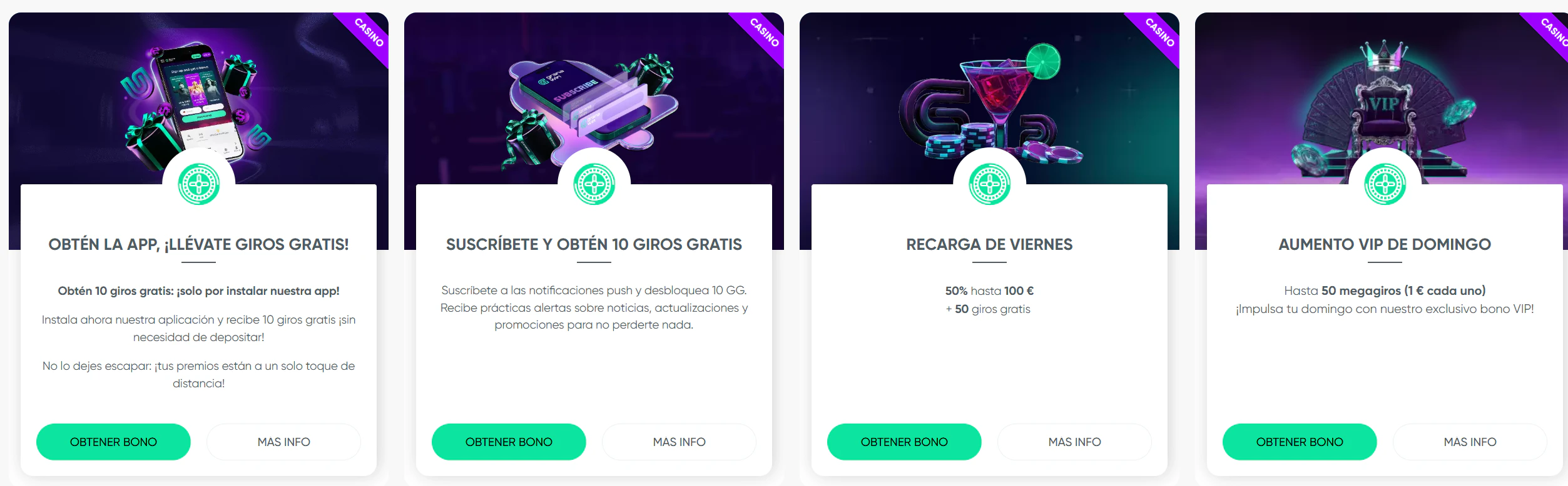Promociones y bonos deportivos de granawin